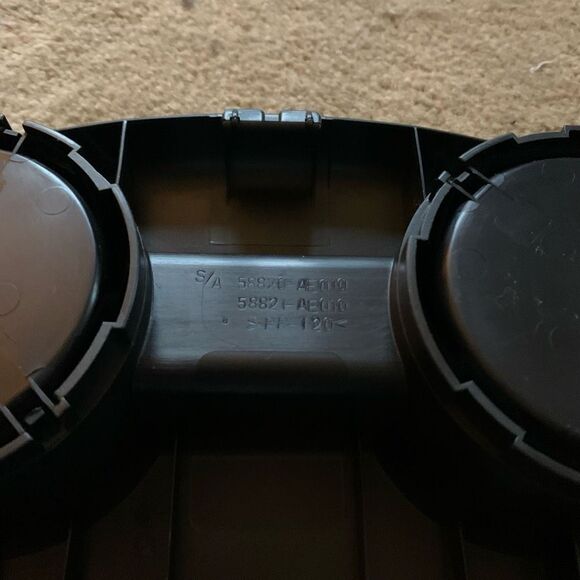 Toyota Sienna Black Console Cup Holder And Fawn Colored Tray 58820 *New* - Picture 7 of 7